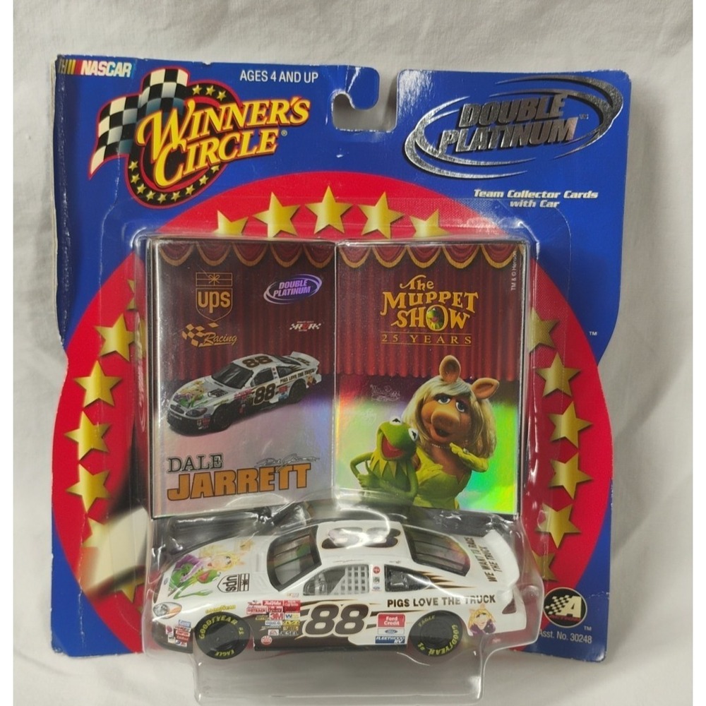 NASCAR Dale Jarrett Muppet Show #88 CAR Diecast 1:43‎ Double Platinum Action